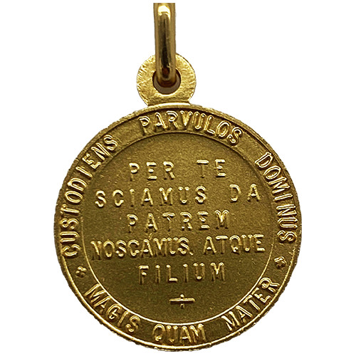 Médaille Saint Esprit Plaqué Or