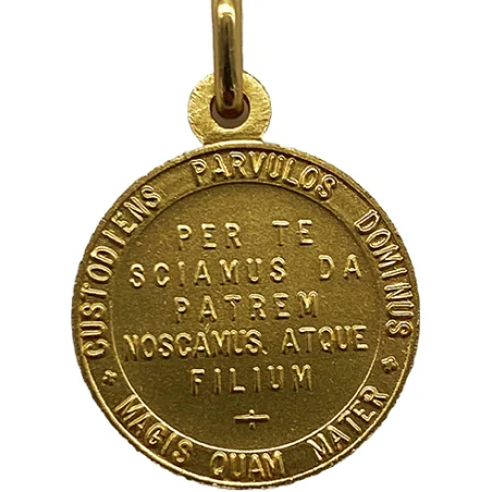 Médaille Saint Esprit Plaqué Or