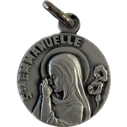 Médaille Sainte Emmanuelle - argent