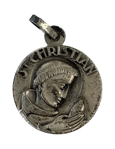 Médaille Saint Christian - argent