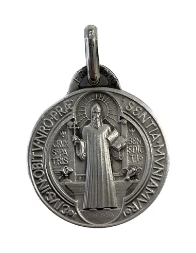Médaille Saint Benoit - argent