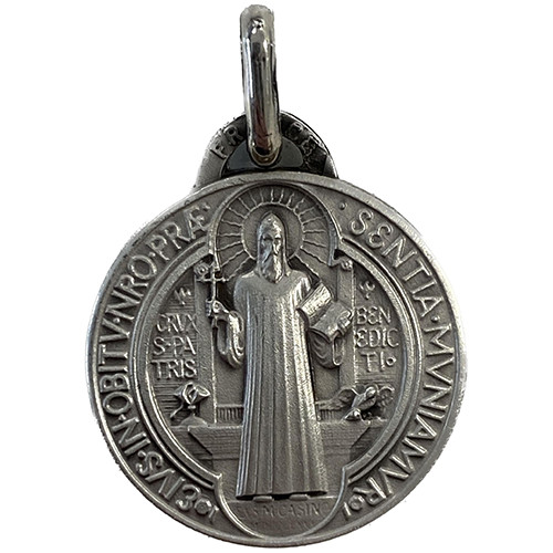 Médaille Saint Benoit - argent