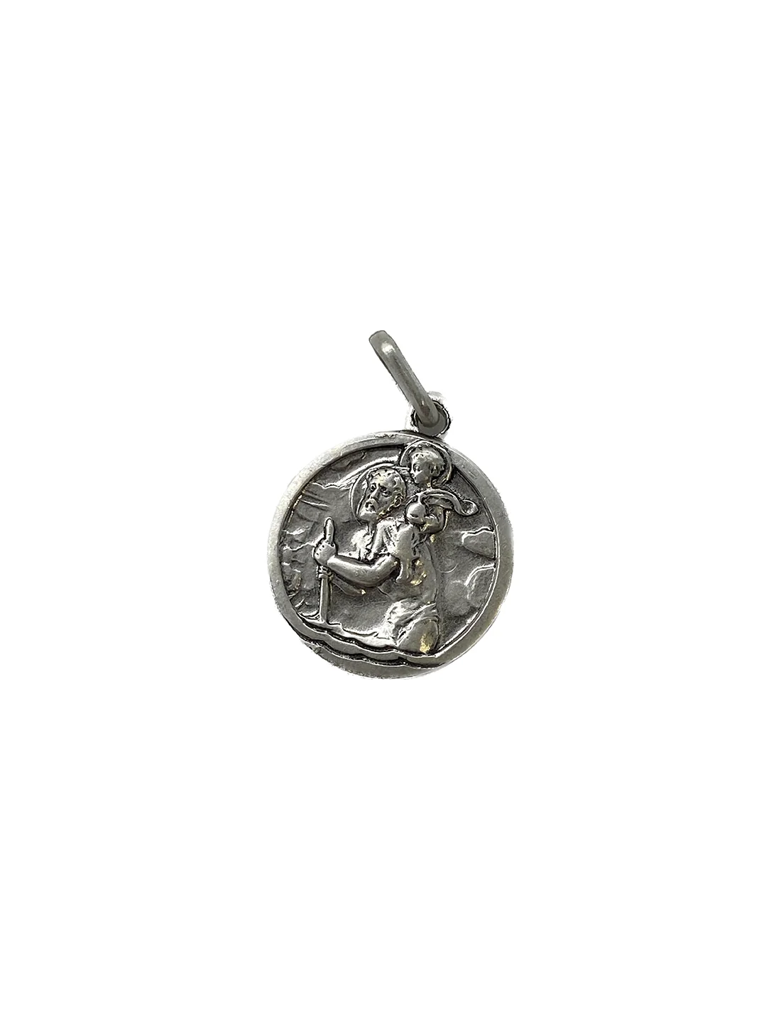 médaille saint christophe plaqué or - S.A.R.L SOLUCA