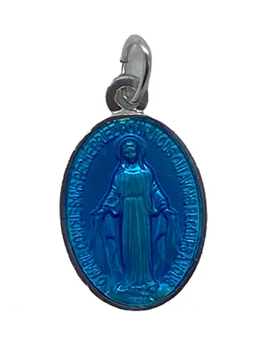 Médaille Miraculeuse Bleue - 19mm