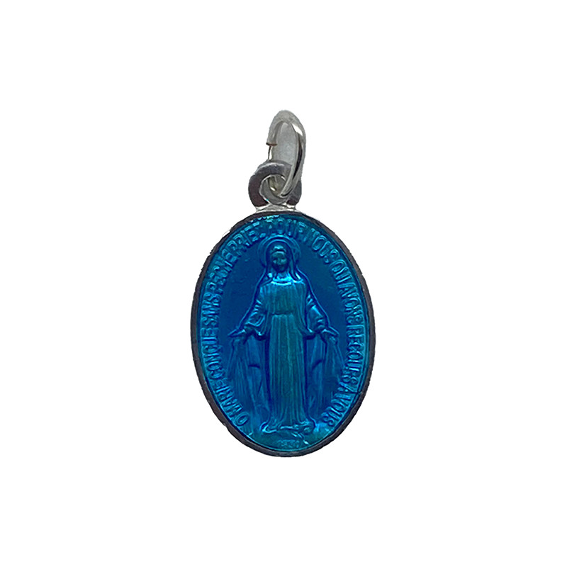 Médaille Miraculeuse Bleue - 19mm