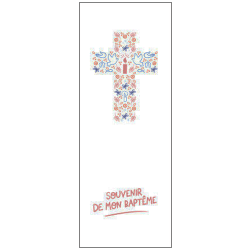 Signets "souvenir de mon baptême" rose et bleu - KIT41