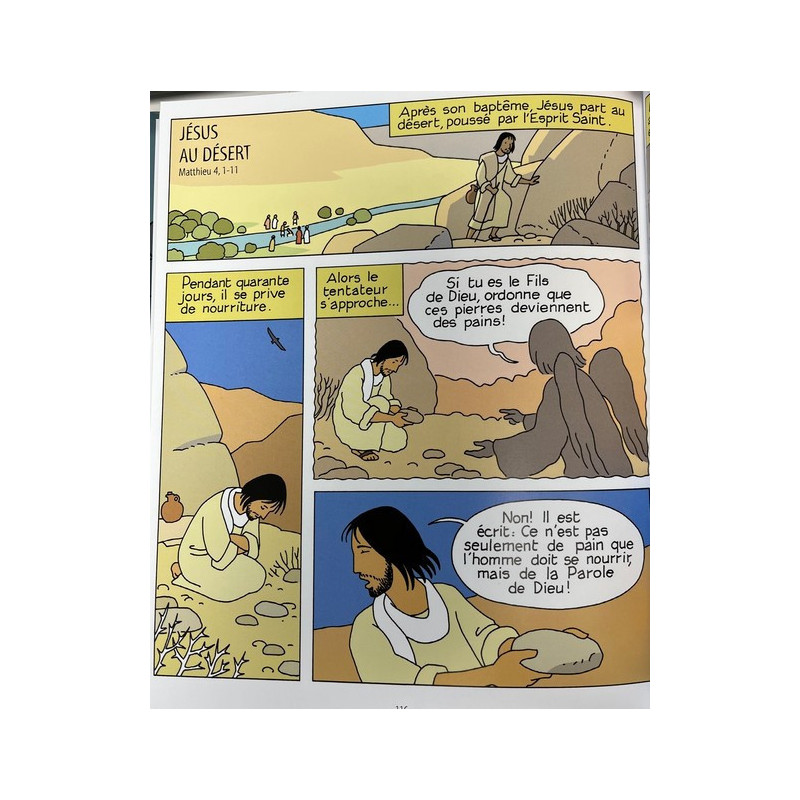 La Bible pour les enfants en BD - Editions Mame