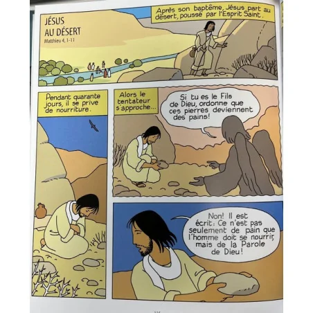 La Bible pour les enfants en BD - Editions Mame