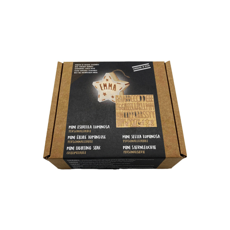 Lampe étoile lumineuse personnalisable