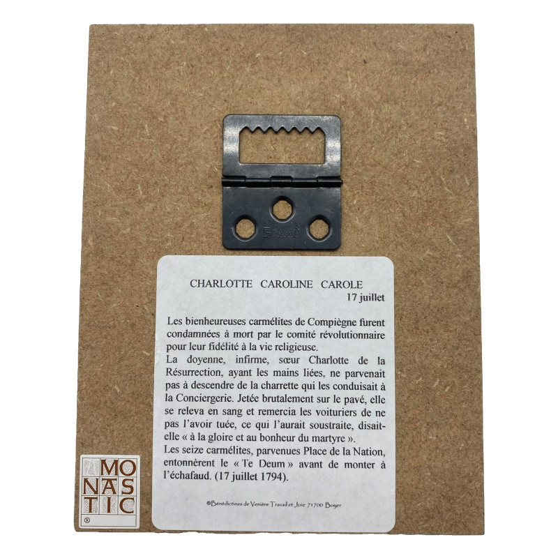 Cadre Sainte Charlotte - Venière