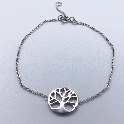 Bracelet avec Arbre de Vie en argent | Comptoir Religieux