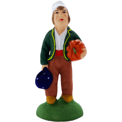 Santon Marcel Carbonel - Enfant aux fruits