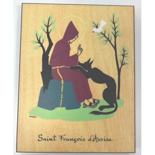 Cadre Venière Saint François d'Assise