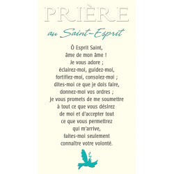 Prière à Saint-Esprit