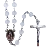 Chapelet plastique blanc