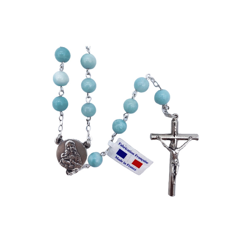 Chapelet amazonite