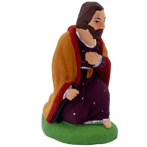 Santon de Provence Marcel Carbonel - St Joseph à genou