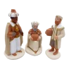 3 Rois mages - Arterra - 7cm - blanc
