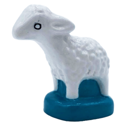 Crèche Cassegrain - Mouton tête levée
