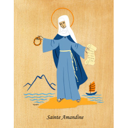 Cadre Sainte Amandine - Abbaye Venière