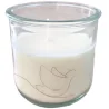 Bougie en verre 100% recyclé - SYMBOLES EMANY