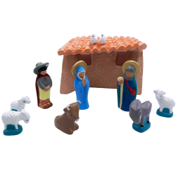 Crèche Cassegrain - Crèche complète A