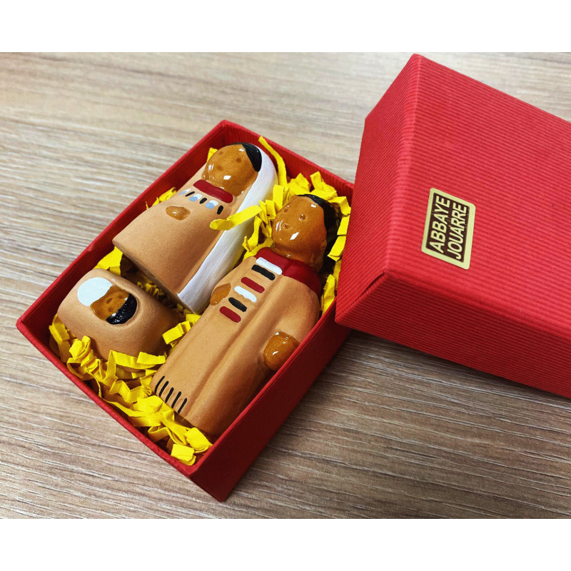 Crèche Abbaye de Jouarre B2 - Sainte Famille