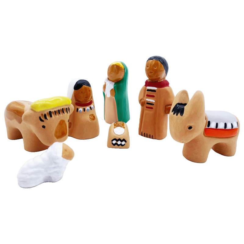 Crèche de Noel Abbaye Jouarre B2 - Nativité 7