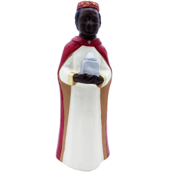 Crèche Nuit de Lumière - Roi noir