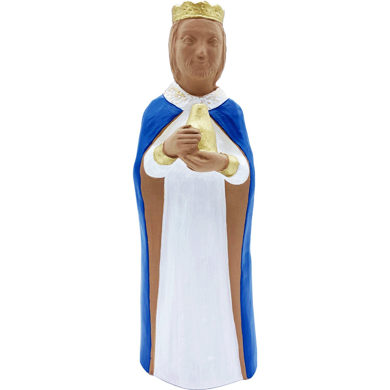 Crèche Nuit de Lumière - roi mage debout