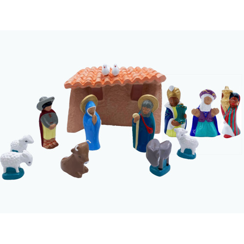 Crèche Cassegrain - Crèche complète + Rois Mages