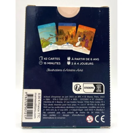 Jeu de 7 familles religieux - La Bible