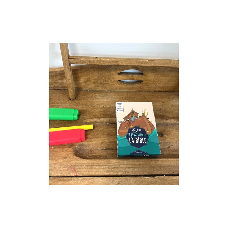 Jeu de 7 familles religieux - La Bible