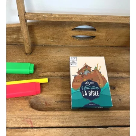 Jeu de 7 familles religieux - La Bible