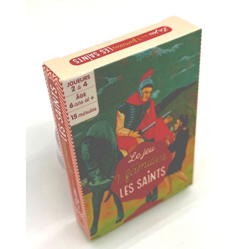 Jeu de 7 familles religieux - les Saints Jeu de 7 familles religieux - les Saints
