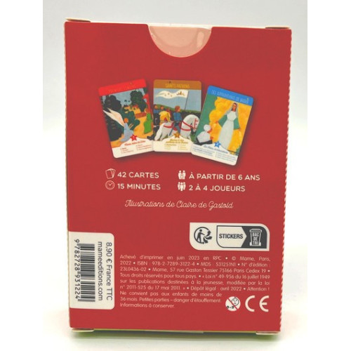 Jeu de 7 familles religieux - les Saints Jeu de 7 familles religieux - les Saints