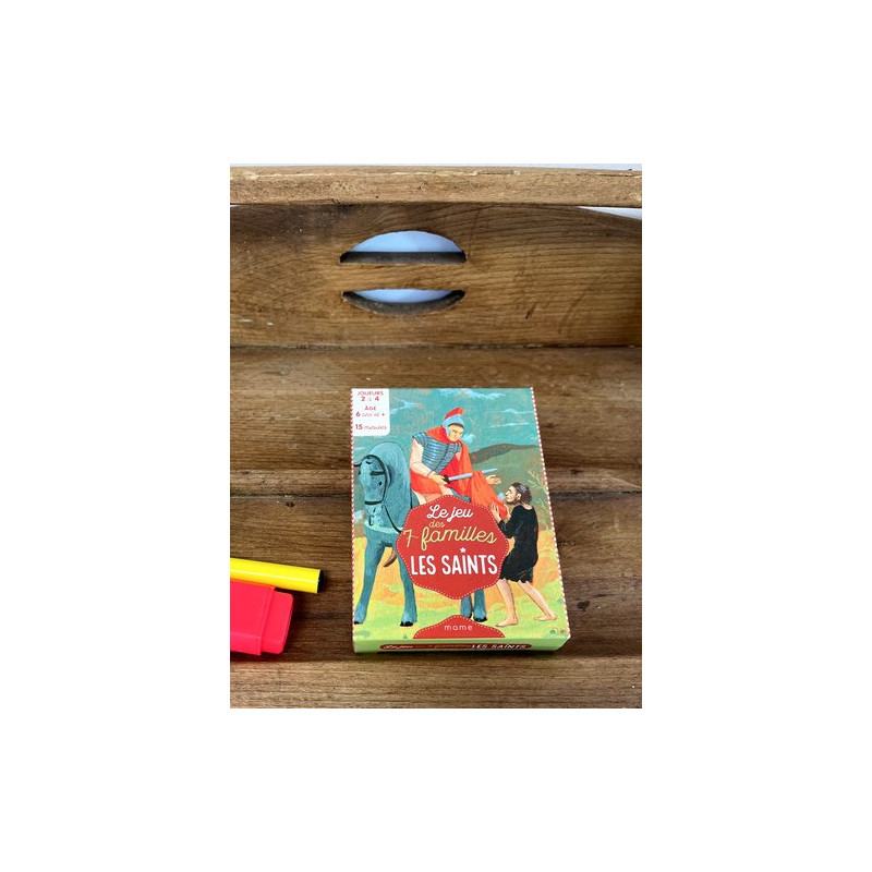 Jeu de 7 familles religieux - les Saints
