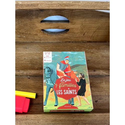 Jeu de 7 familles religieux - les Saints Jeu de 7 familles religieux - les Saints