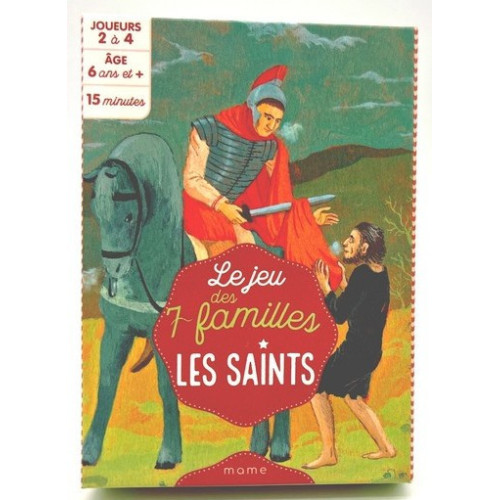 Jeu de 7 familles religieux - les Saints Jeu de 7 familles religieux - les Saints