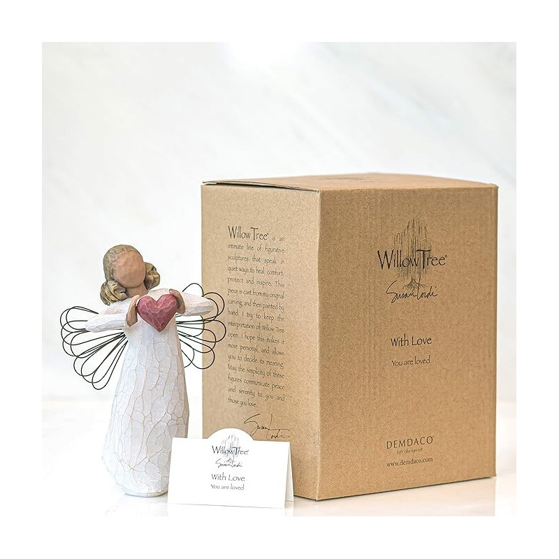 Ange Willow Tree Avec Amour (With Love)