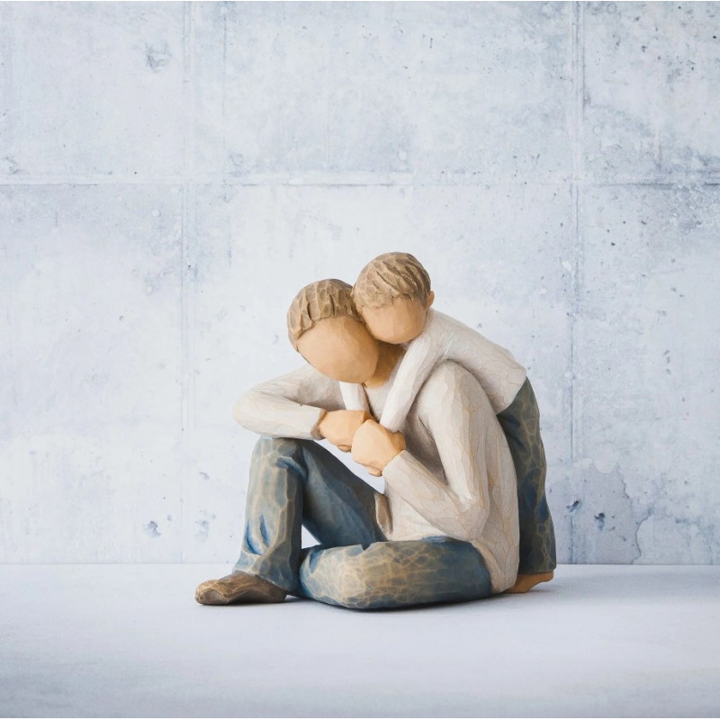 Statue Willow Tree - C'est mon père (that's my dad)