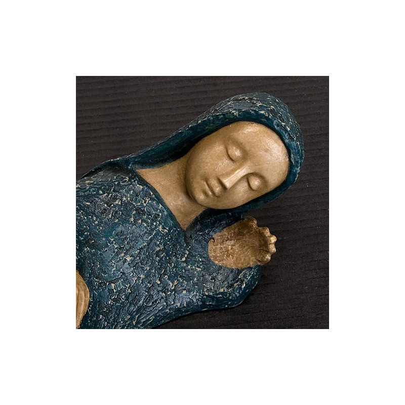 Crèche Soeurs de Bethleem - Marie bleu