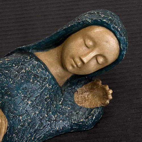 Crèche Soeurs de Bethleem - Marie bleu