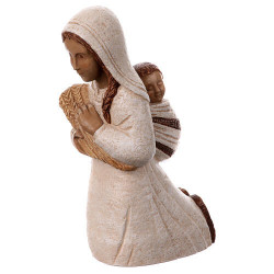 Grande crèche des Soeurs de Bethleem - Bergère aux épis