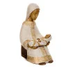 Grande Crèche de Bethleem - Vierge blanche + Jesus