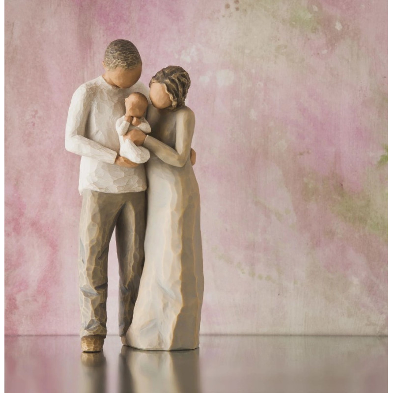 Famille Willow Tree - Nous sommes trois (we are three)