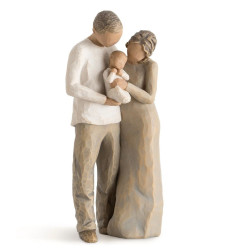 Famille Willow Tree - Nous sommes trois (we are three)
