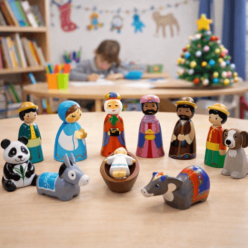 Crèche pour une école