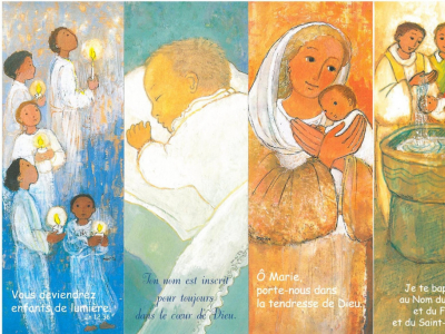 Les images de Communion ou de baptême, une jolie tradition pour partager sa joie